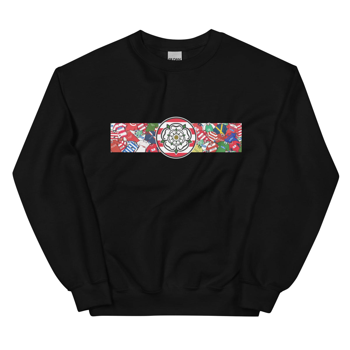 Doncaster Yorkshire Rose Retro Football Unisex Sweatshirt