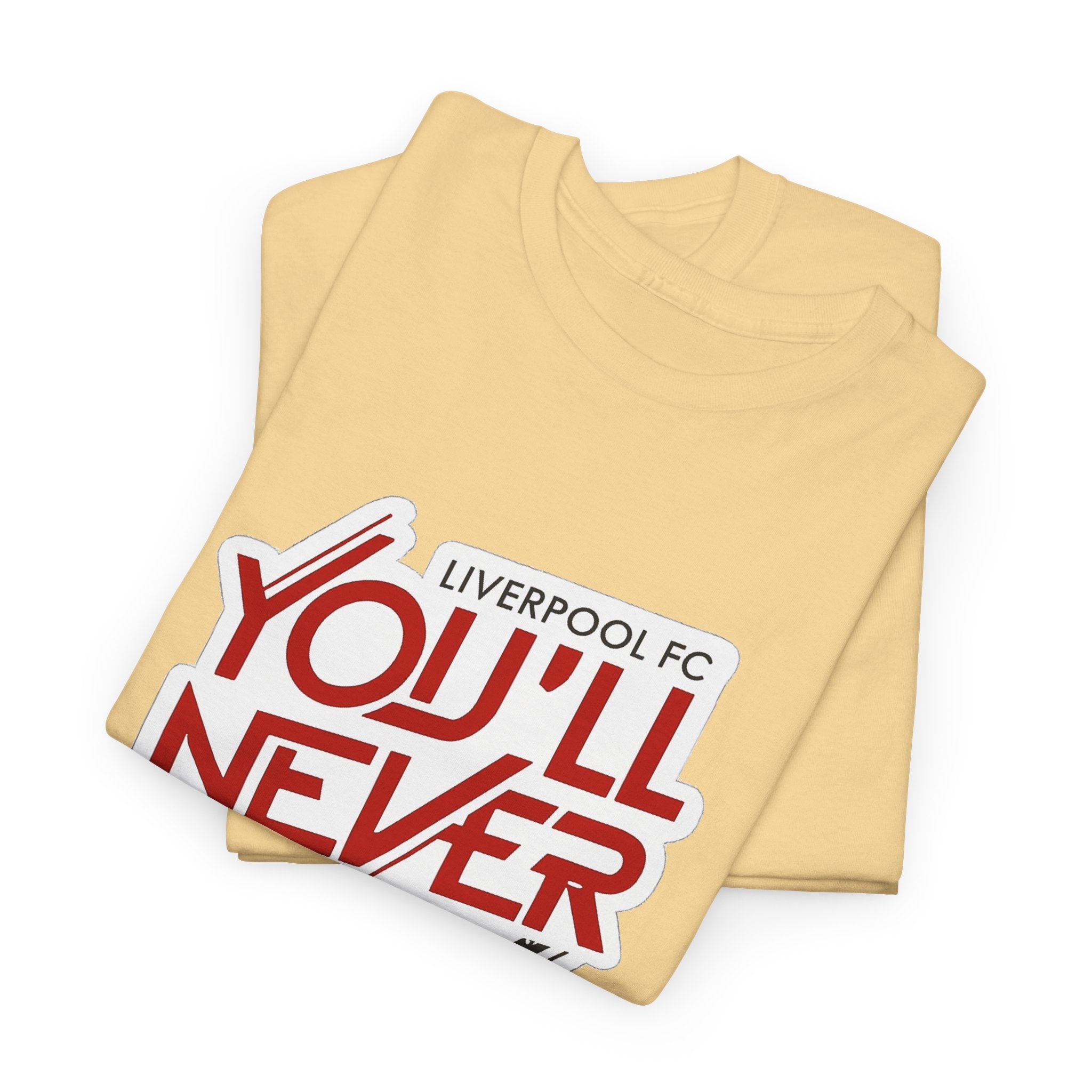 Liverpool You'll Never Walk Alone Cotton T-Shirt — Liverpool FC Fan Tee
