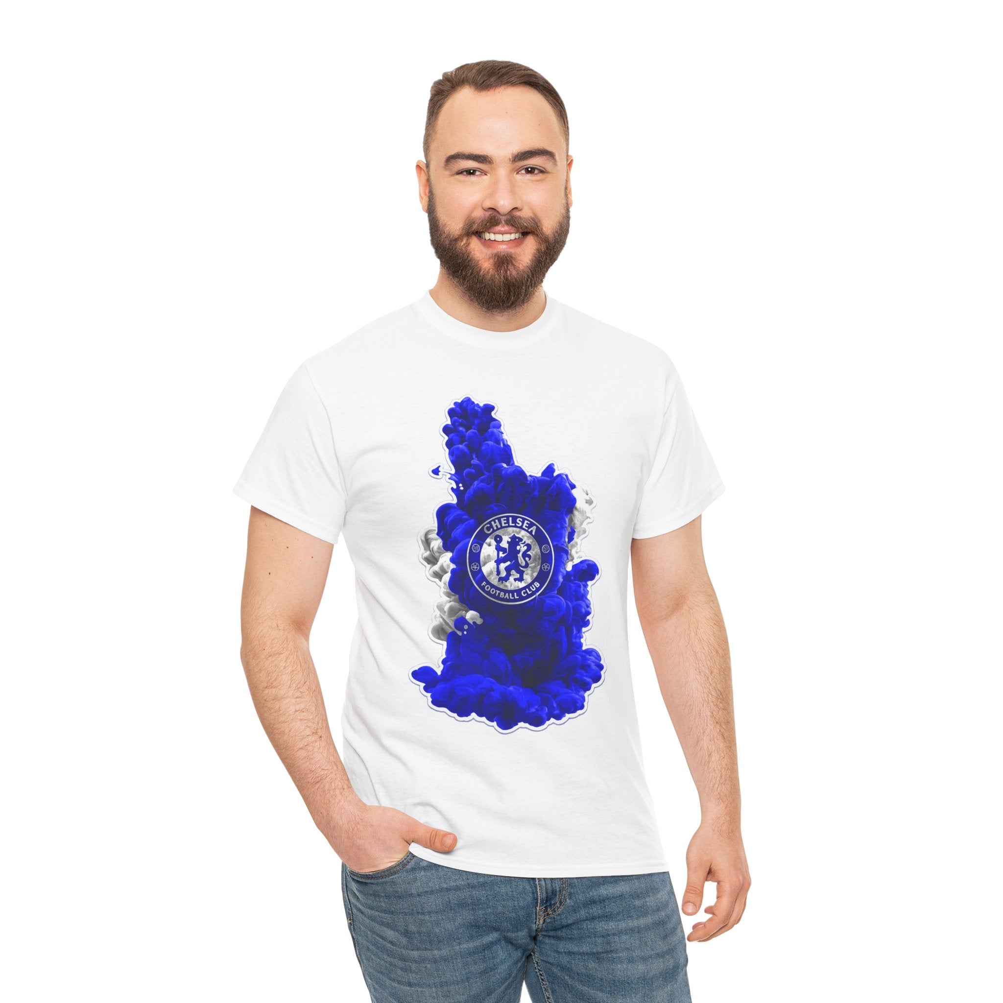 Chelsea FC Blue Ink Smoke T-Shirt