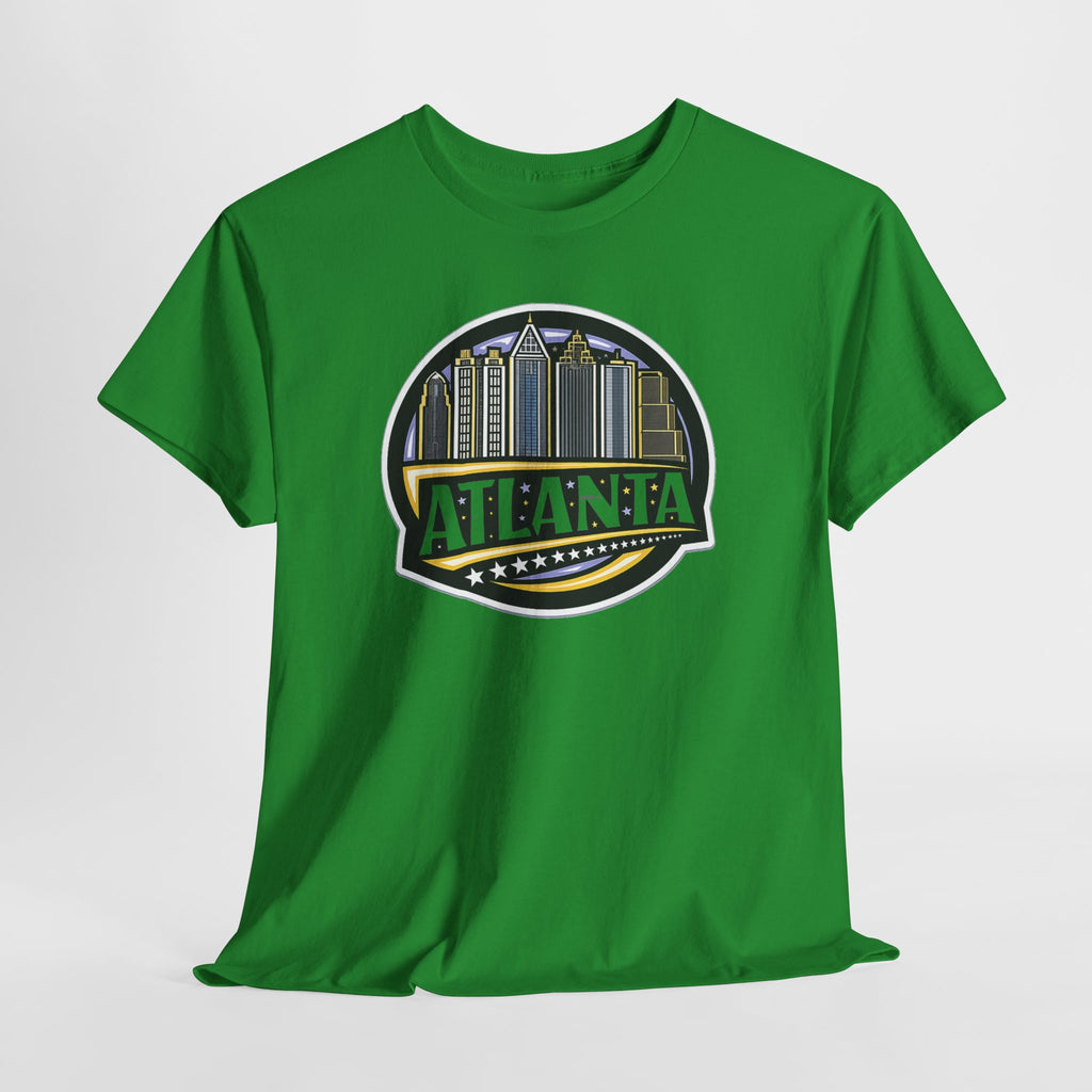 Atlanta Skyline Tee — Vintage City Badge Graphic T-Shirt