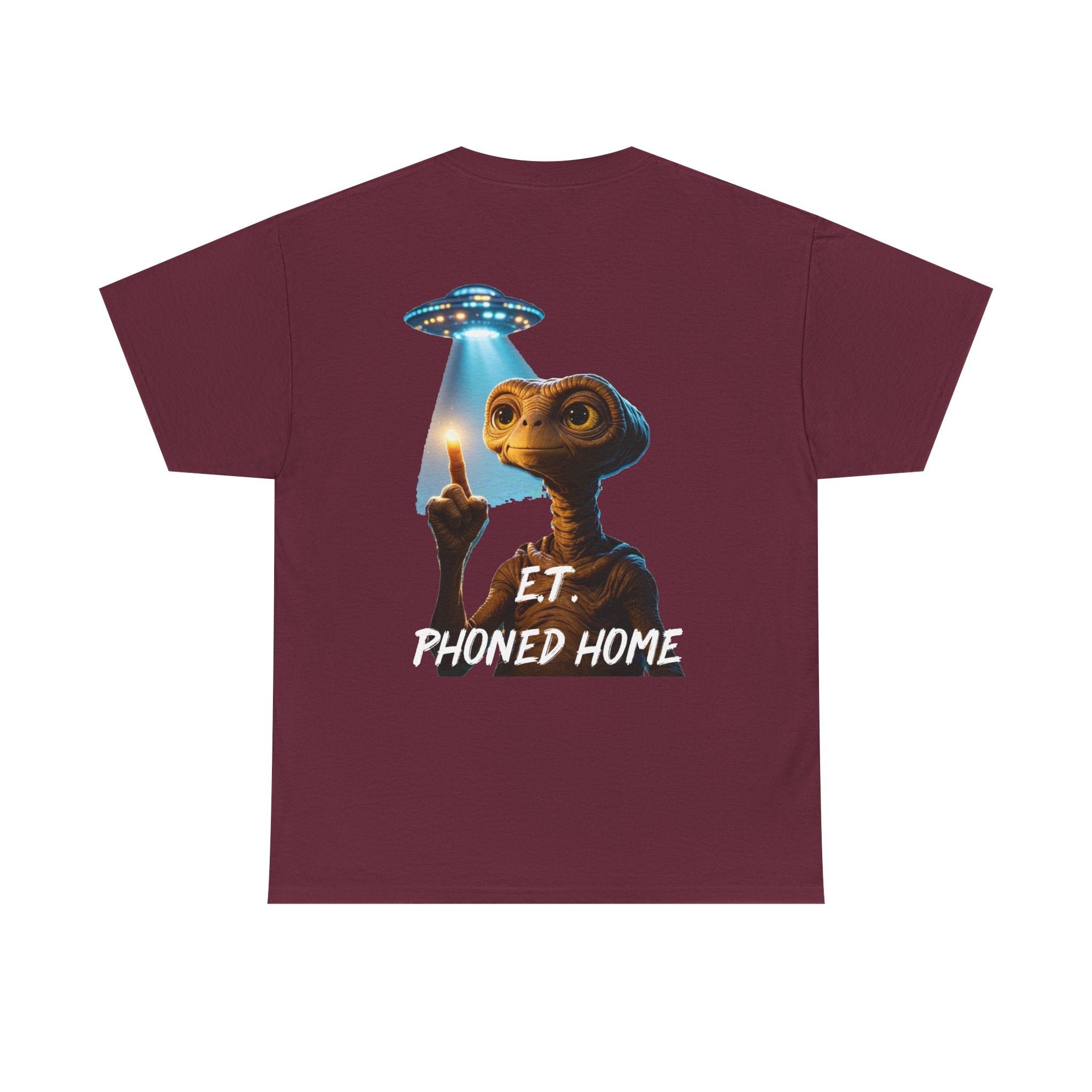 E.T. Phoned Home Tee — Retro Sci‑Fi Alien Graphic T-Shirt