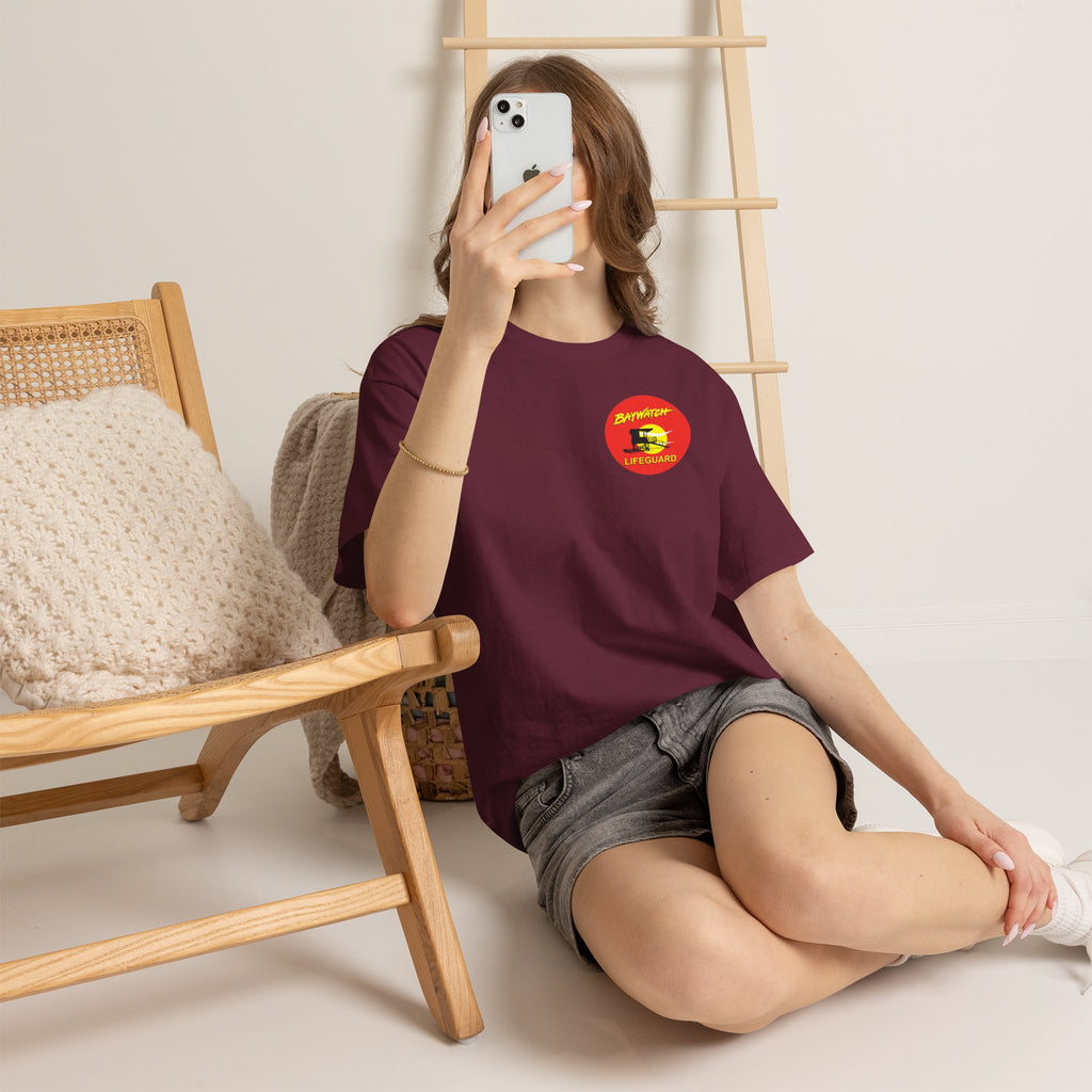 Baywatch Lifeguard Graphic Cotton T-Shirt