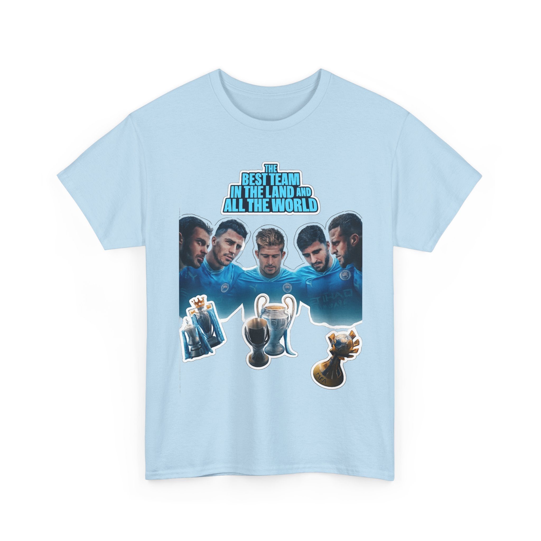 Manchester City — "Best Team in the Land and All the World" Cotton T-Shirt