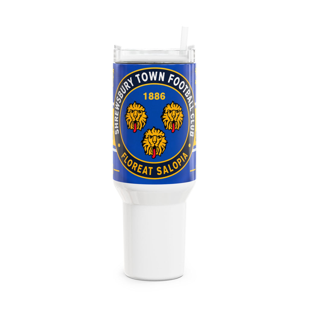 Shrewsbury Town Football Club 40oz Tumbler – ‘The Shrews’ Crest Travel Mug