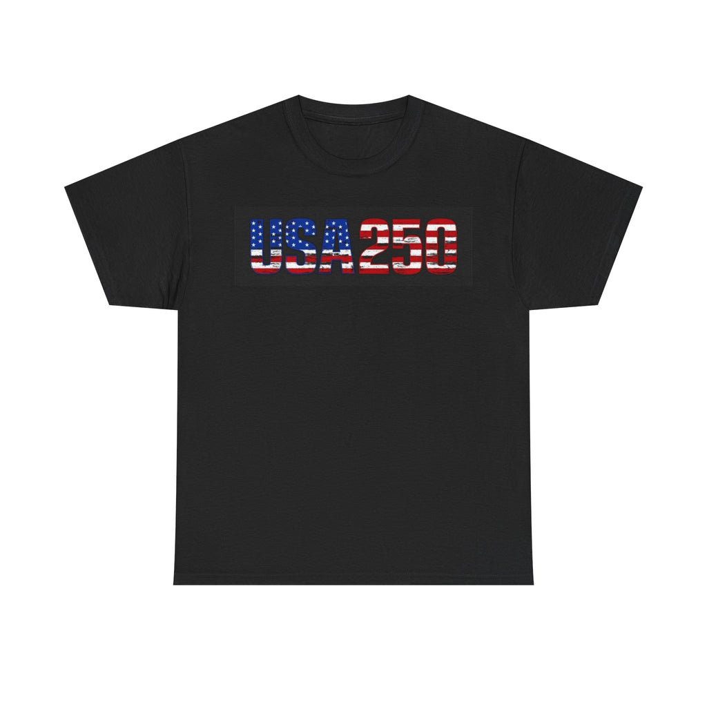 USA 250 T-Shirt — American Flag Patriotic Tee