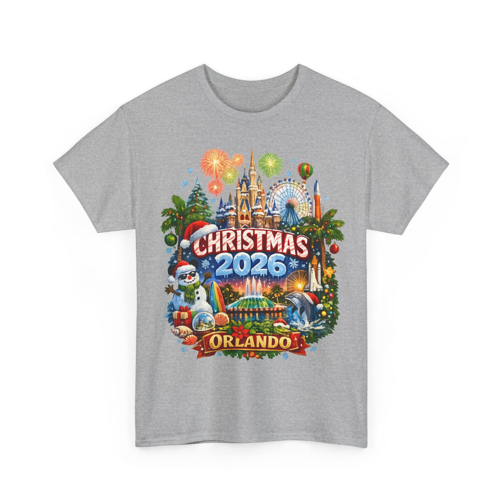 Christmas 2026 Orlando T-Shirt — Holiday Theme Park Souvenir Tee