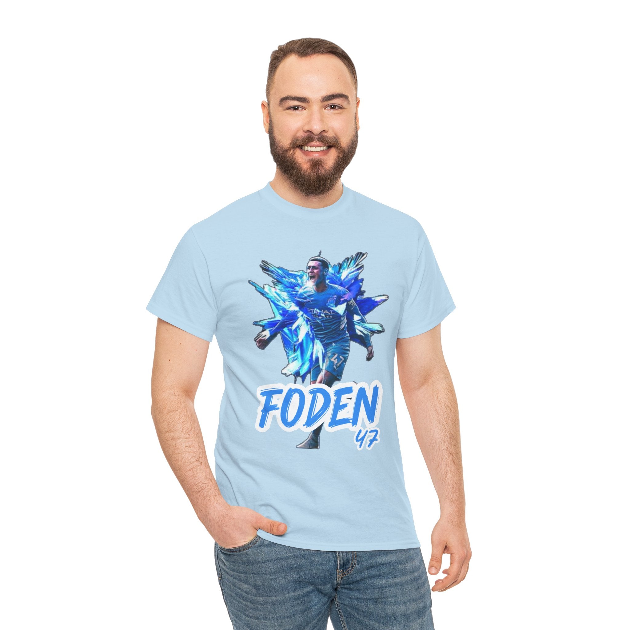 Phil Foden Manchester City T-Shirt - Foden 47 Football Jersey Shirt