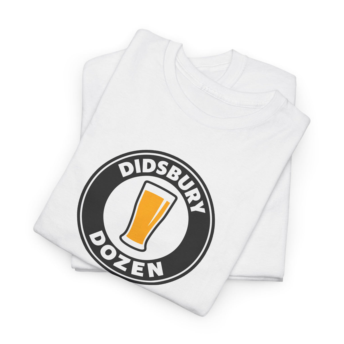 Didsbury Dozen Beer Logo Cotton T-Shirt / Tee