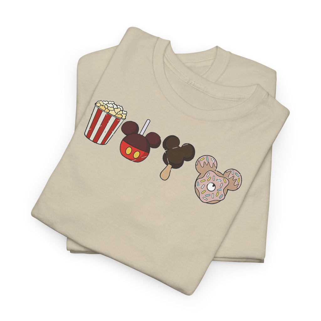 Disney snacks inspired Unisex Heavy Cotton Tee