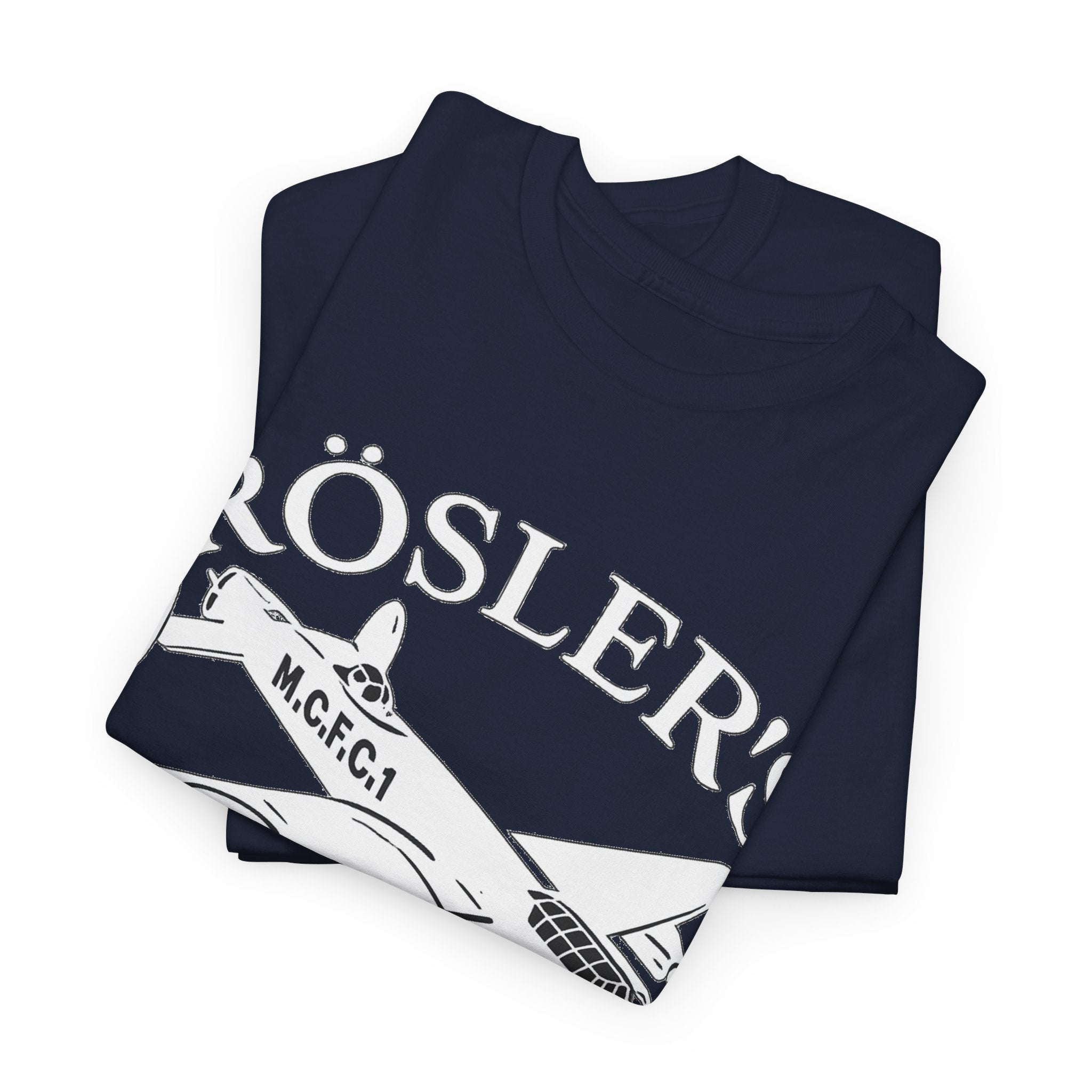 Rösler's Grandad Bombed Old Trafford Tee — WWII Tribute Military Plane Shirt (Feb 21, 1941)