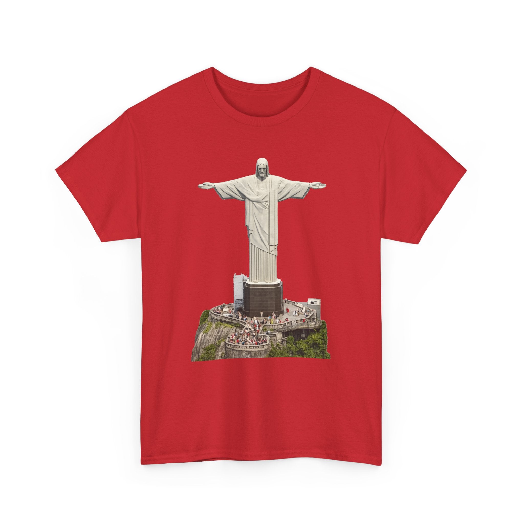 Christ the Redeemer Rio T-Shirt — Brazil Travel & Faith Souvenir Tee