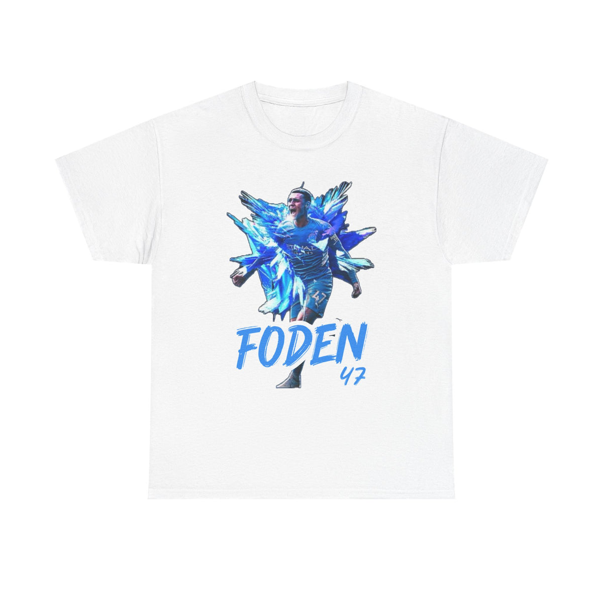 Phil Foden Manchester City T-Shirt - Foden 47 Football Jersey Shirt