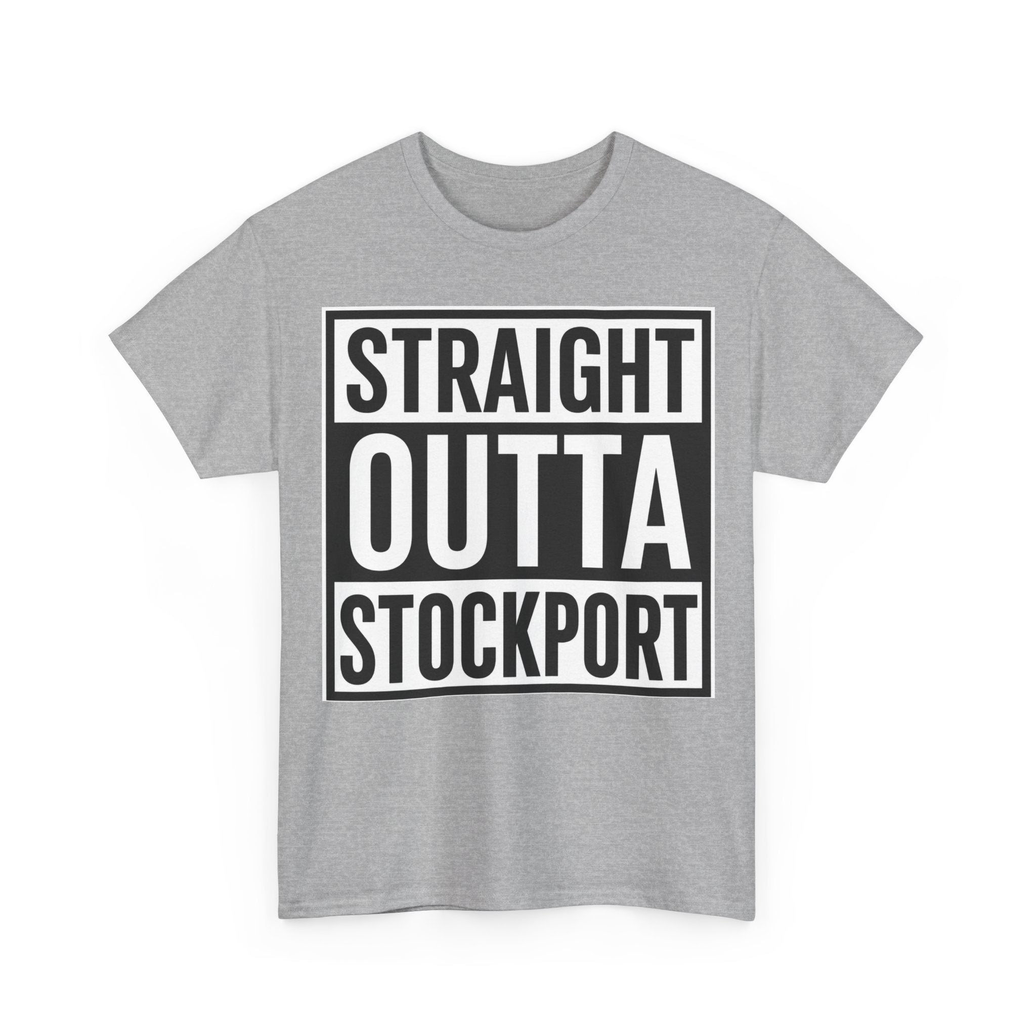 Straight Outta Stockport T-Shirt — Bold City Pride Tee