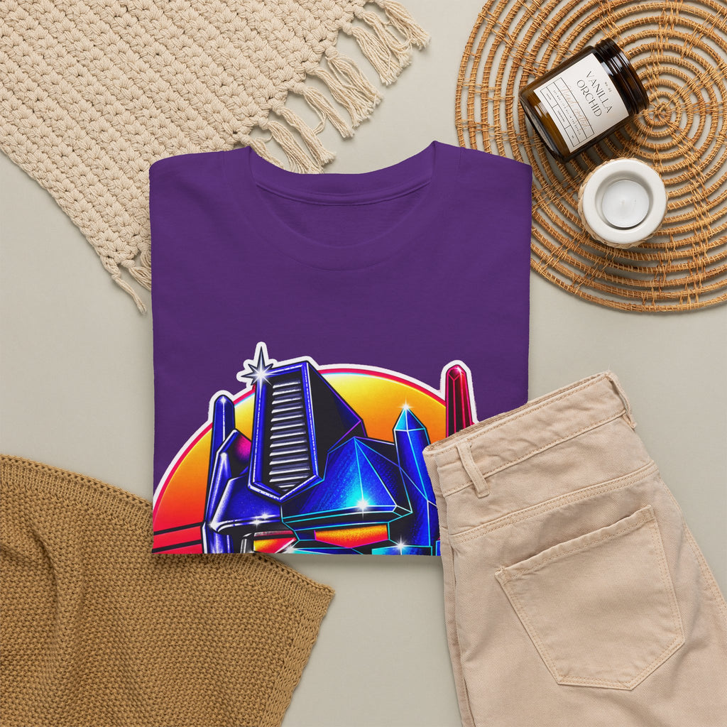 “Roll Out” Optimus-Inspired Graphic Transformers Cotton T-Shirt