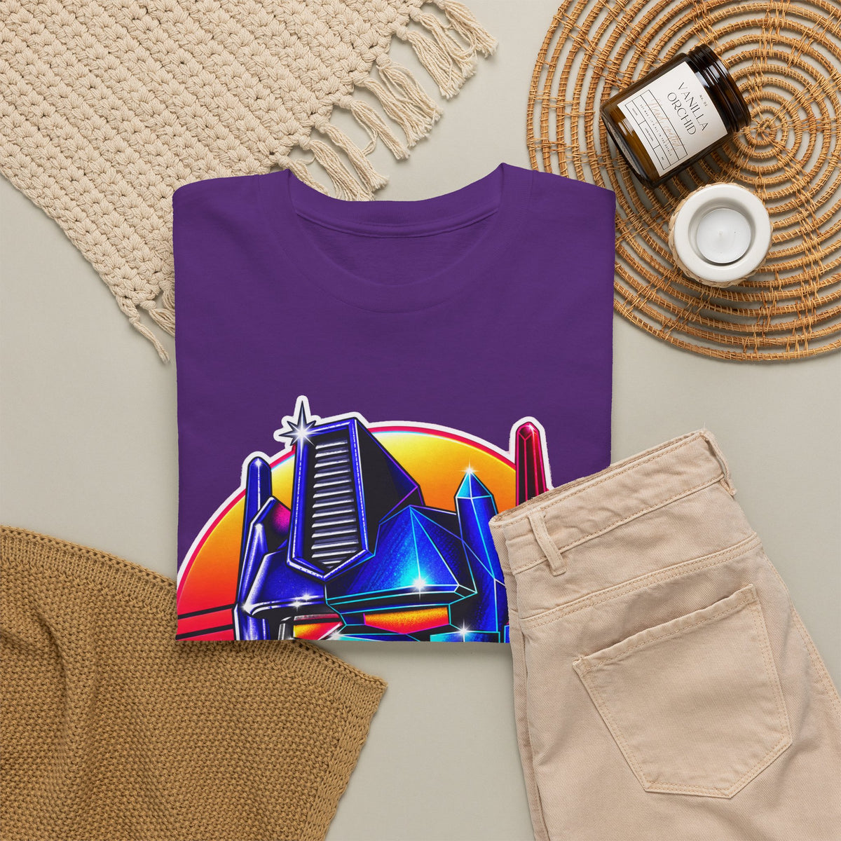 “Roll Out” Optimus-Inspired Graphic Transformers Cotton T-Shirt