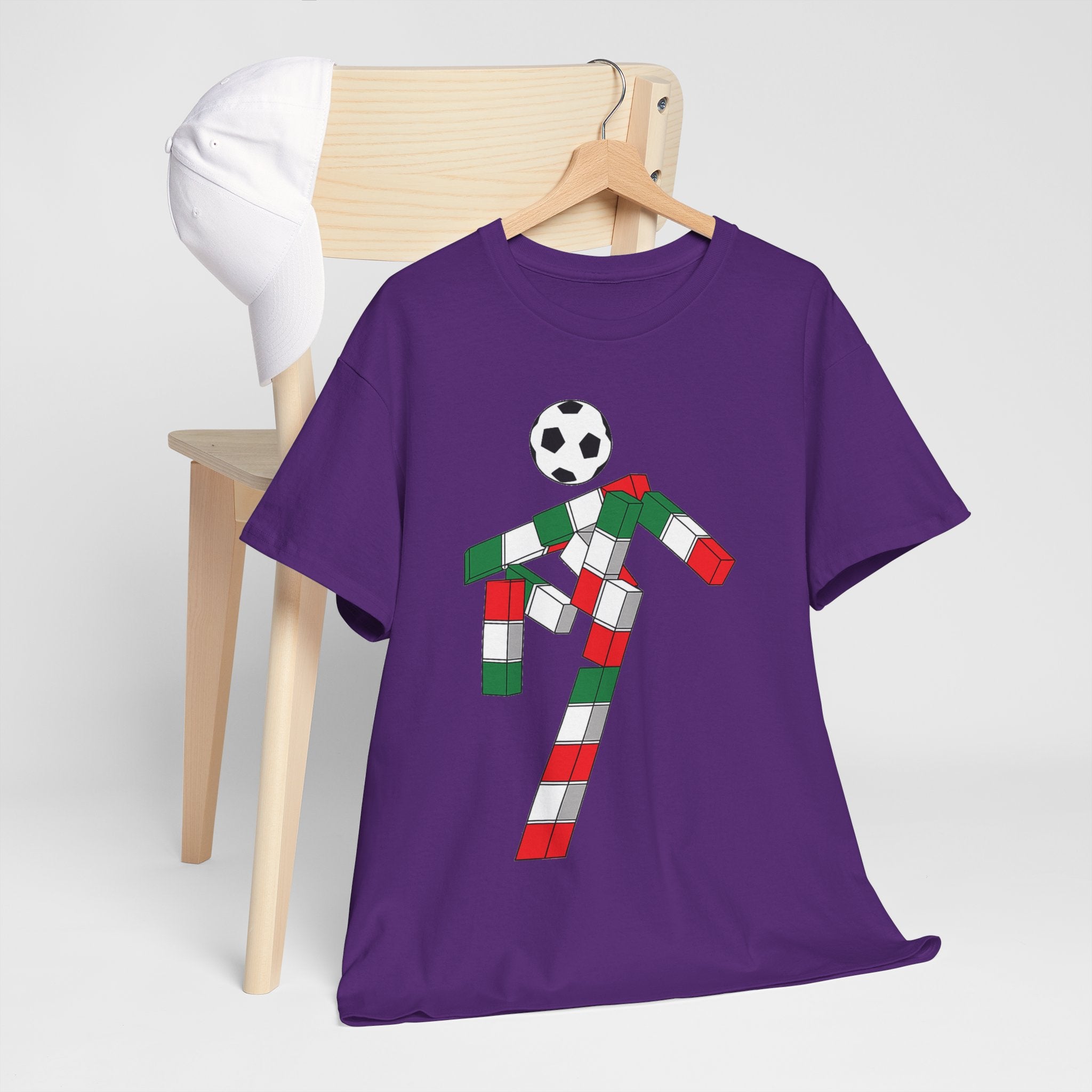 Italia 90 Logo Unisex Heavy Cotton Tee