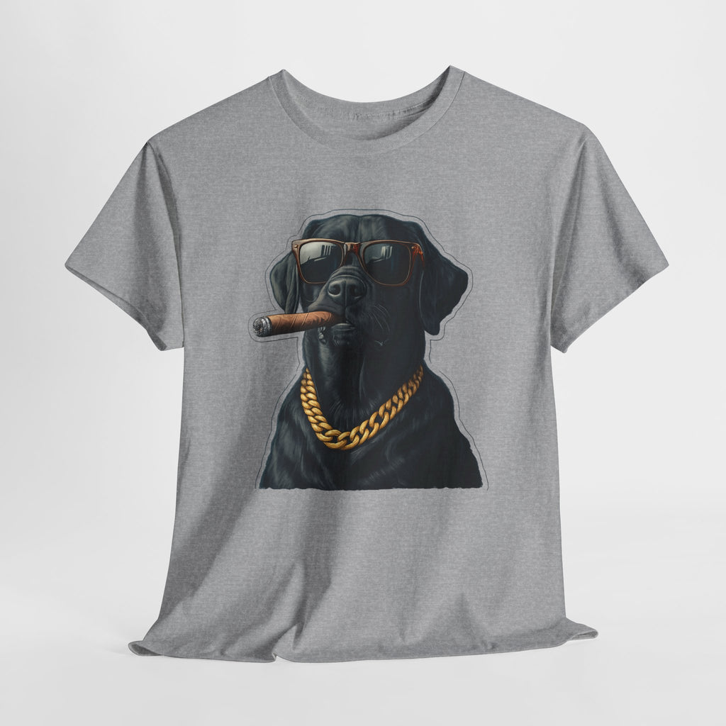 Cool Rottweiler Smoking Cigar Graphic Tee — Dog Lover Streetwear