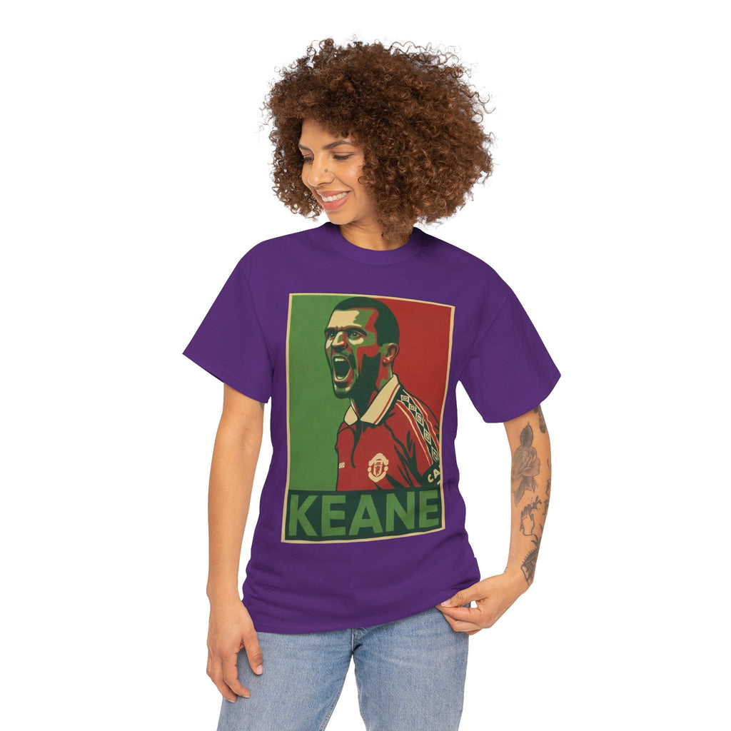 Roy Keane Manchester United Legend Retro Football Tee