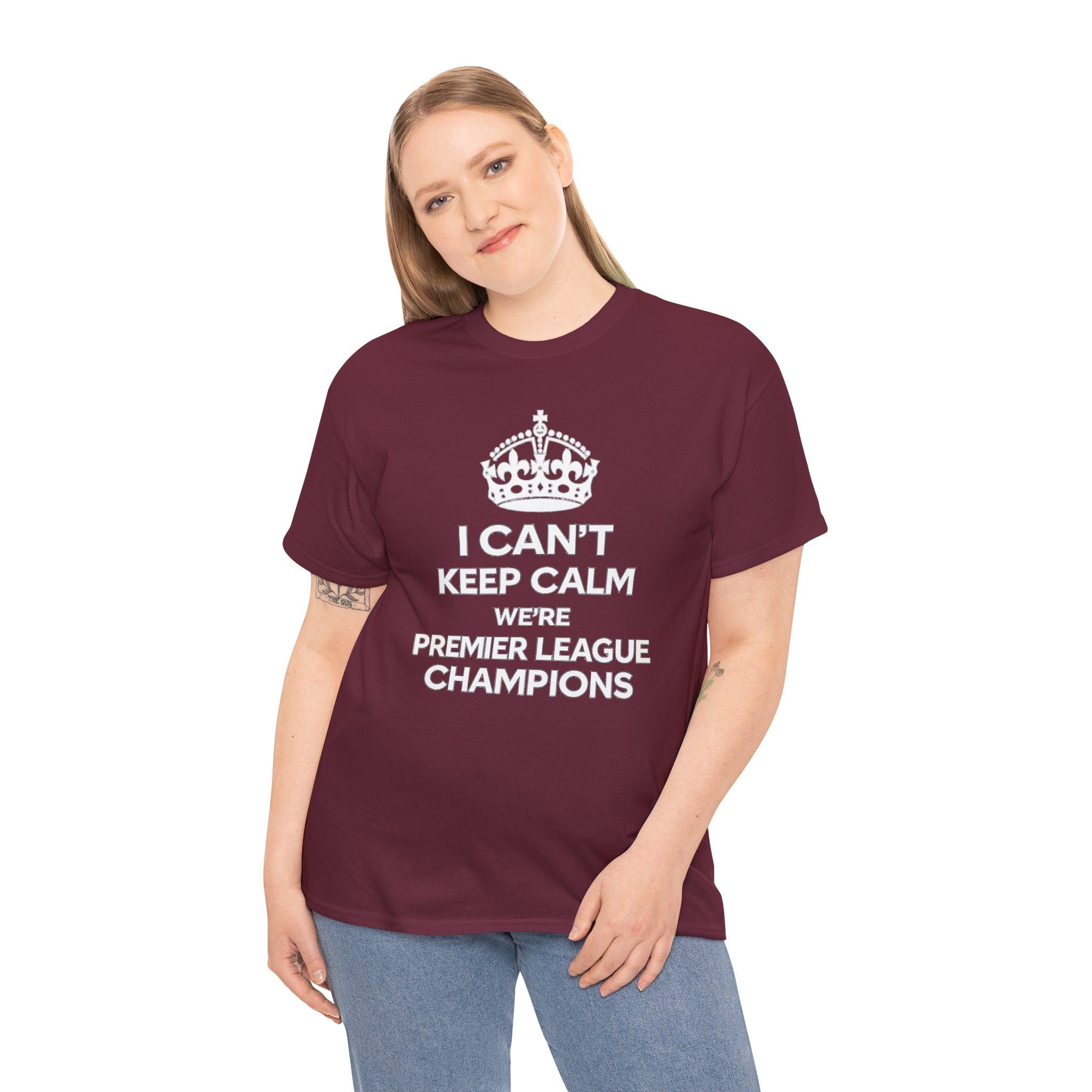 I Can't Keep Calm We're Premier League Champions T-Shirt