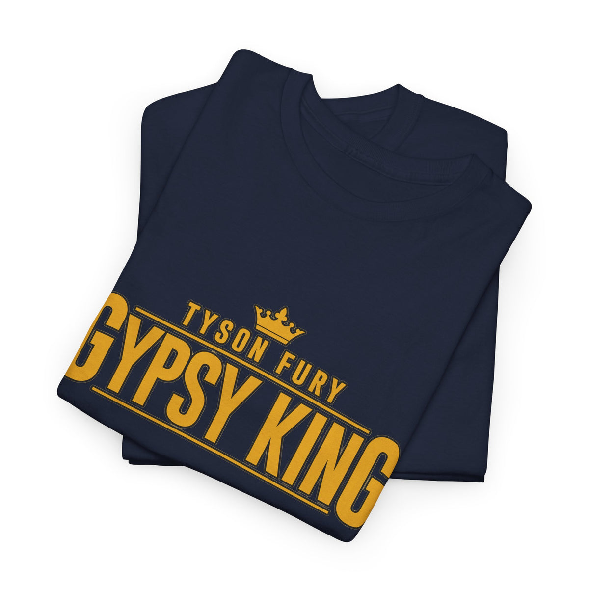 T-Shirt — "Gypsy King" Retro Crown Boxing Tribute Tee