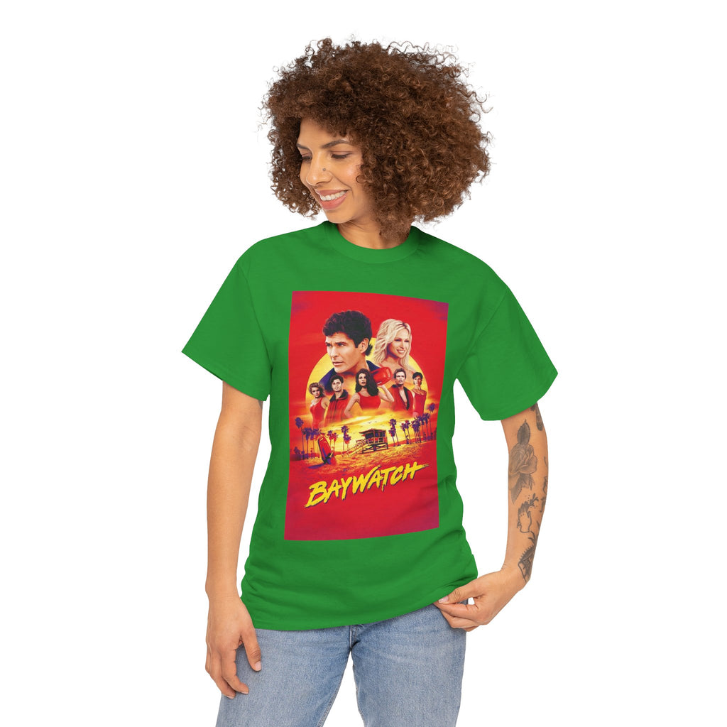 Baywatch Movie Poster Cotton T-Shirt