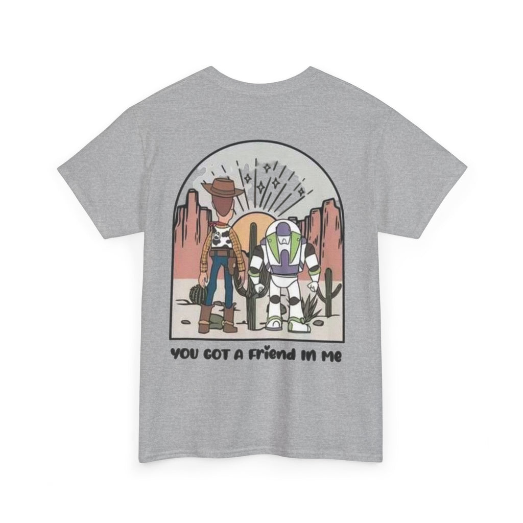 Toy Space Friends T‑Shirt — "You Got a Friend in Me" Graphic Tee
