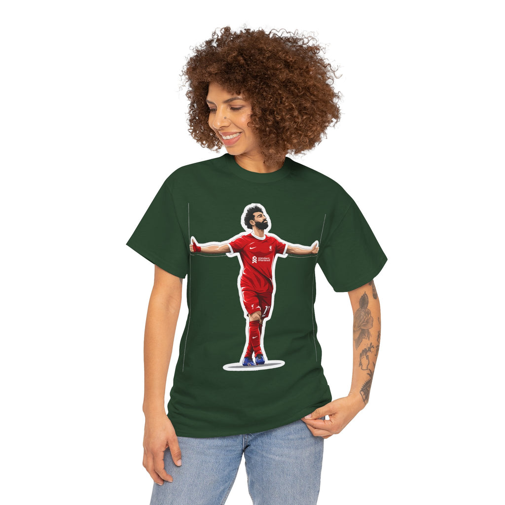 Mo Salah Celebration Tee — Liverpool Graphic T-Shirt