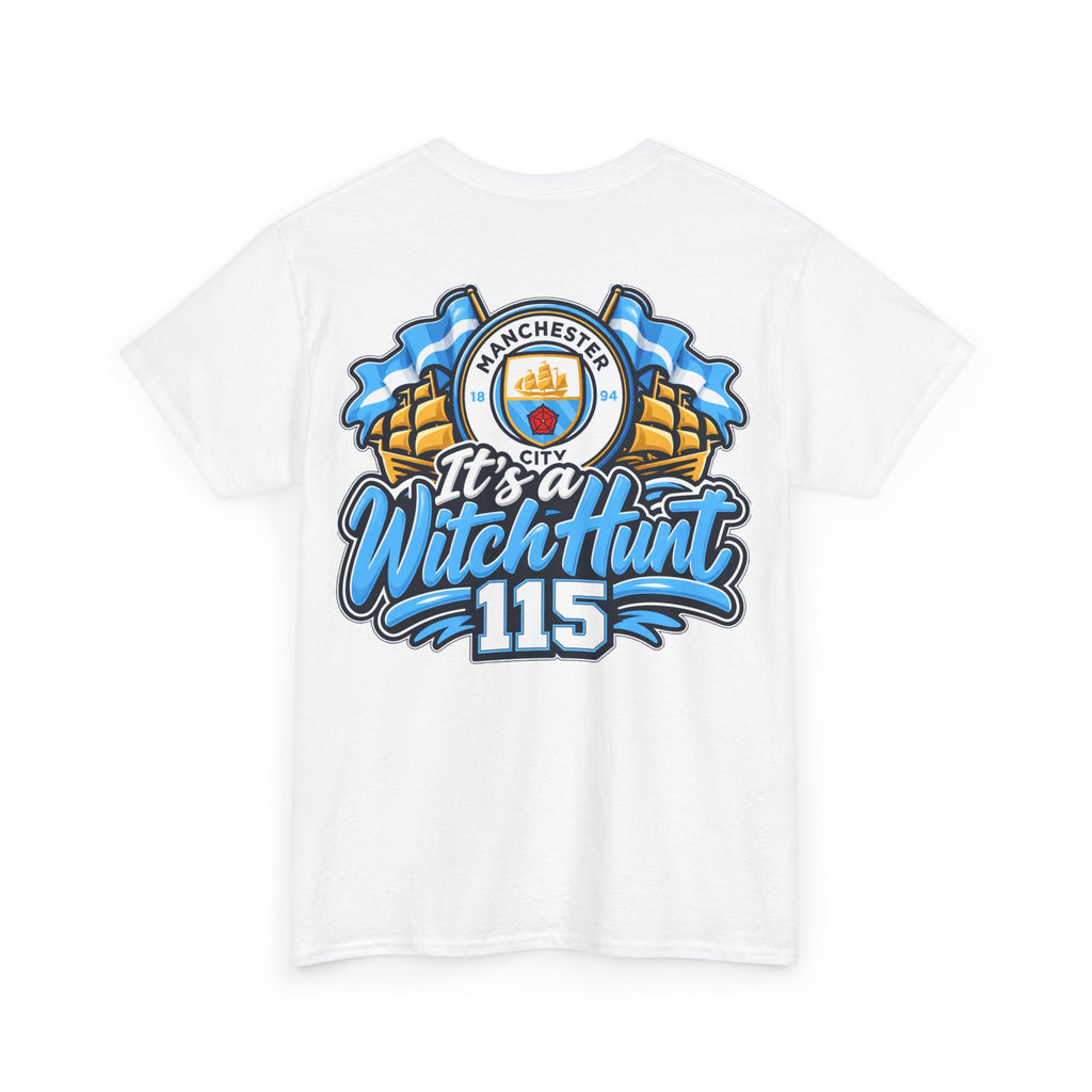 Manchester City It's a Witch Hunt 115 Cotton T-Shirt