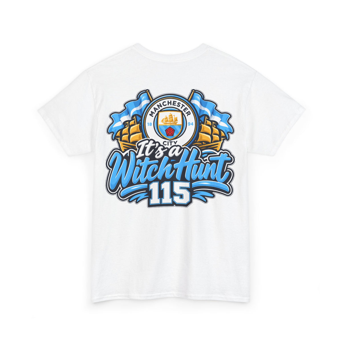 Manchester City It's a Witch Hunt 115 Cotton T-Shirt