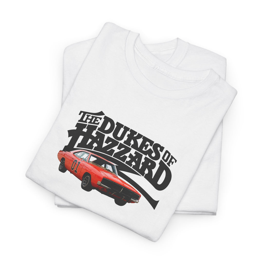 Dukes of Hazzard Charger Graphic Tee — Classic Retro TV Car Shirt