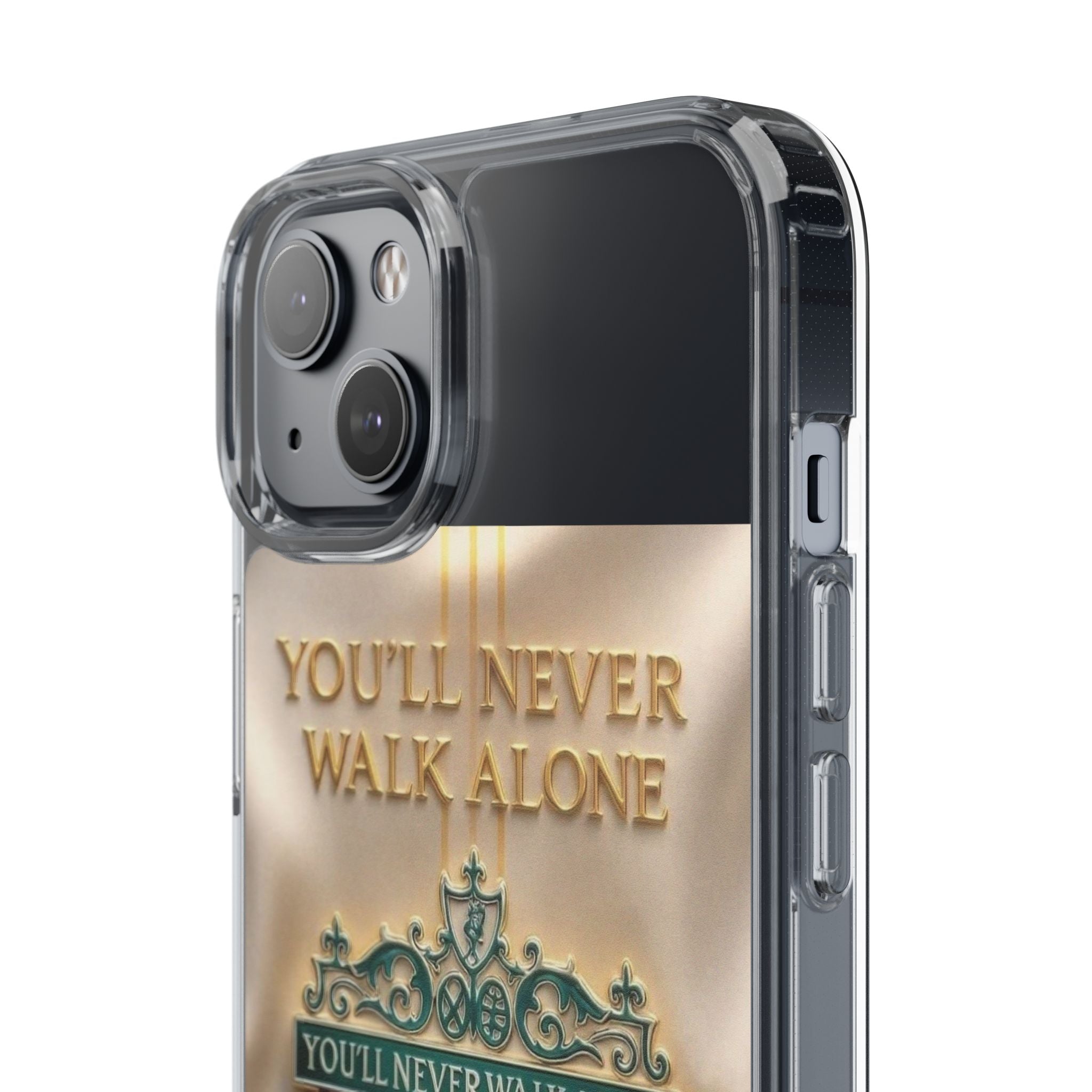 Liverpool FC 'You'll Never Walk Alone' Clear Phone Case