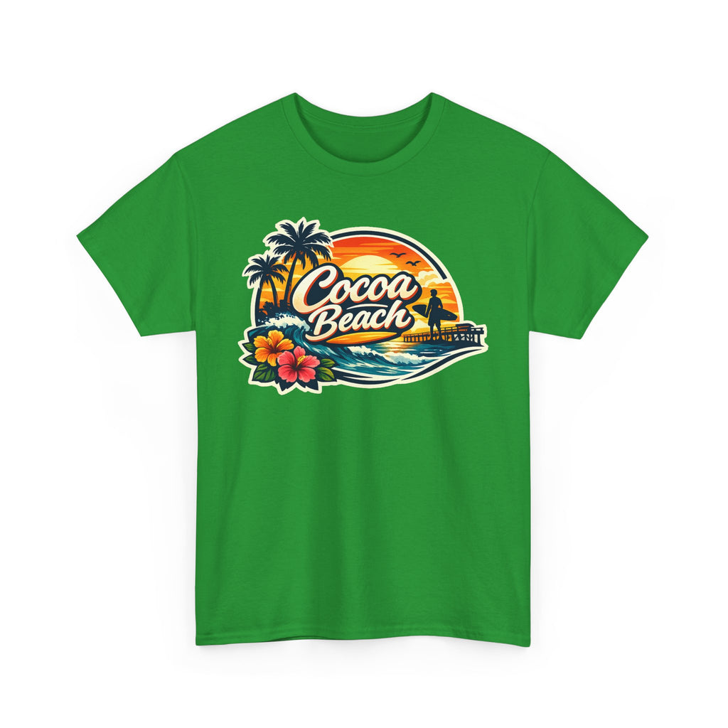 Cocoa Beach Vintage Sunset T-Shirt