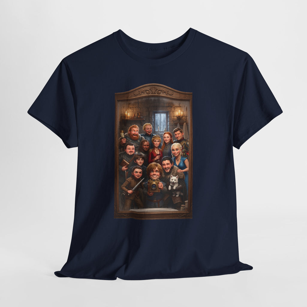 Game of Thrones Cast Portrait Inspired Cotton T-Shirt