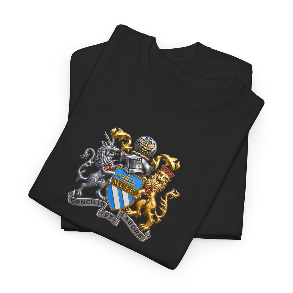 Manchester City Coat of Arms Unisex Heavy Cotton Tee