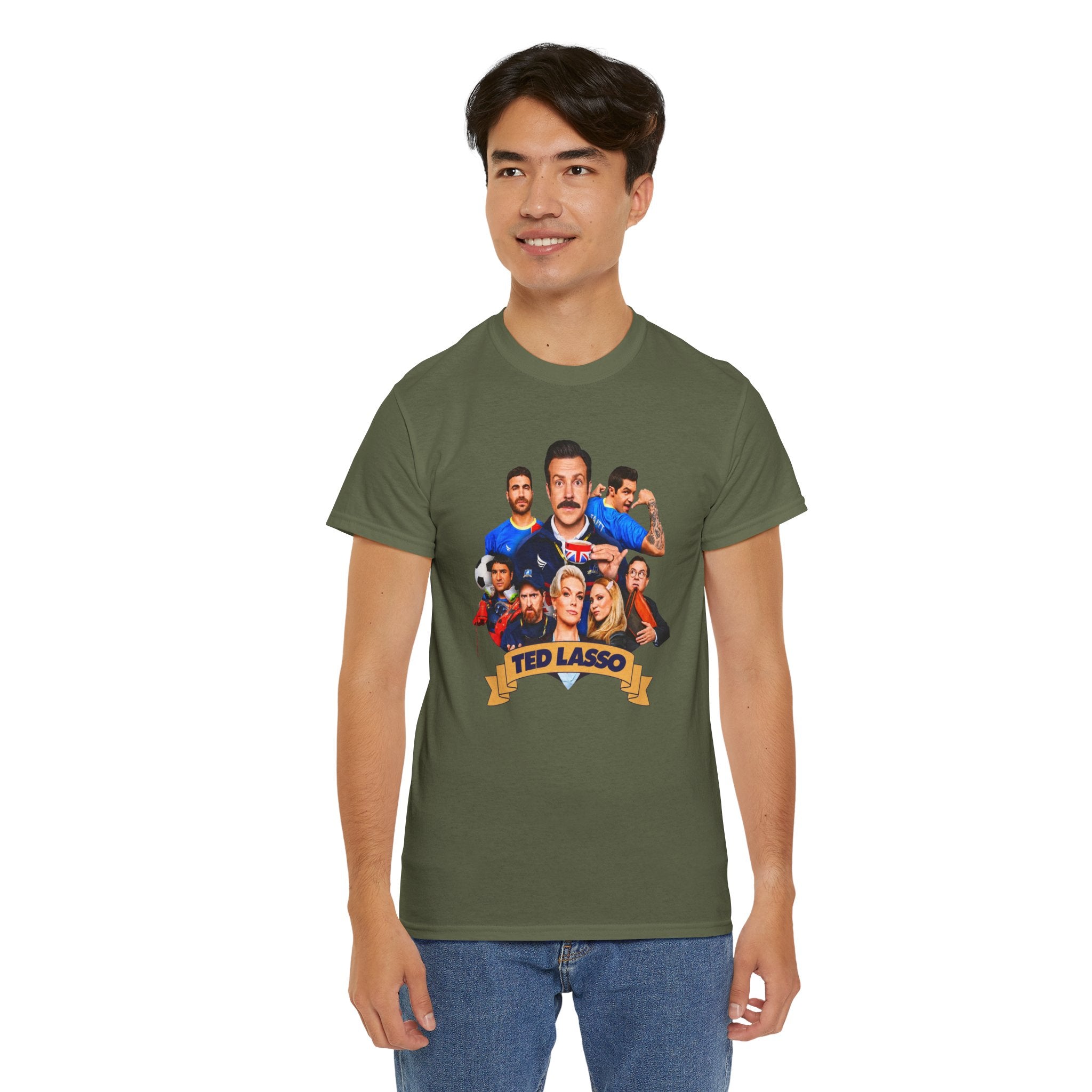 Ted Lasso Inspired Cast Graphic Tee — TV Show Fan Shirt