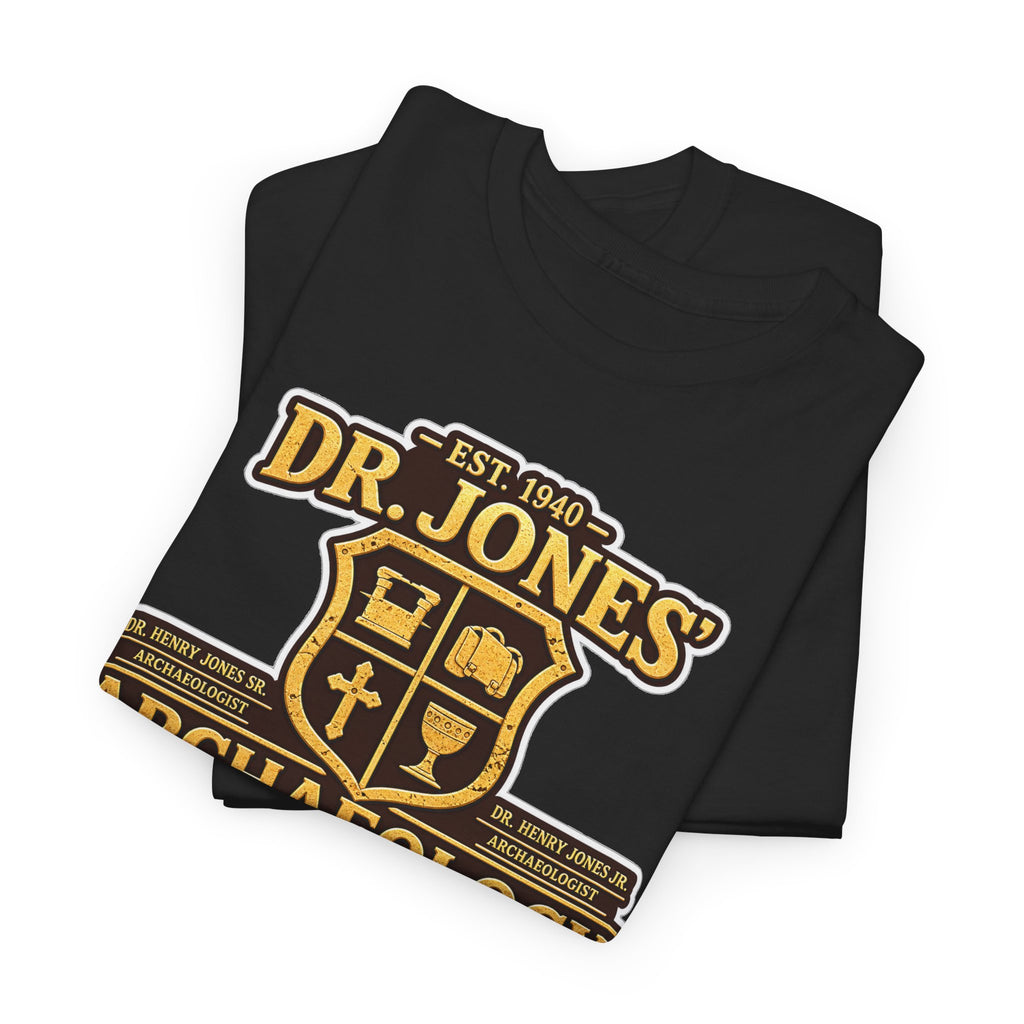 Dr. Jones Archaeology Vintage Adventure Cotton T-Shirt