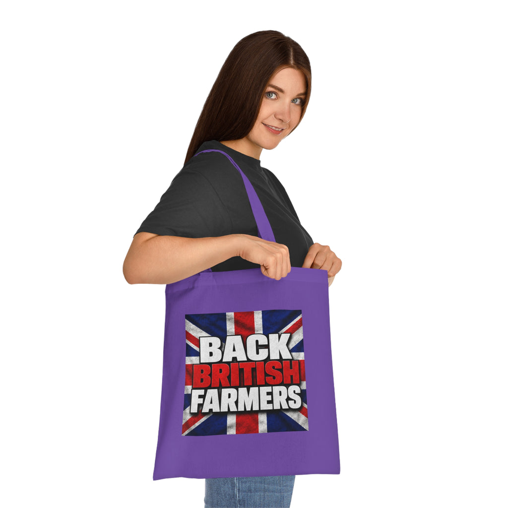 Back British Farmers Tote Bag — Union Jack Cotton Shopper