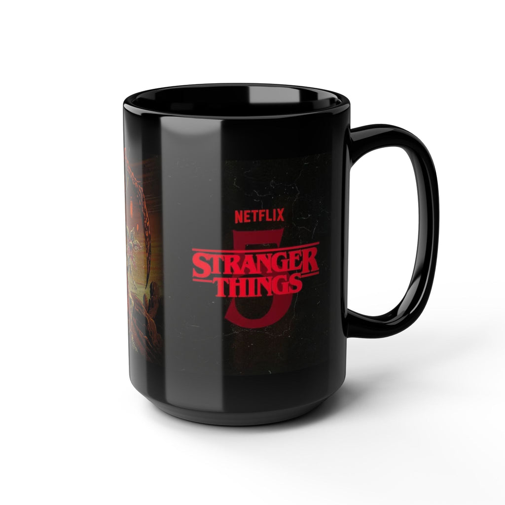 Stranger Things Season 3 Black Ceramic Mug (11oz, 15oz)