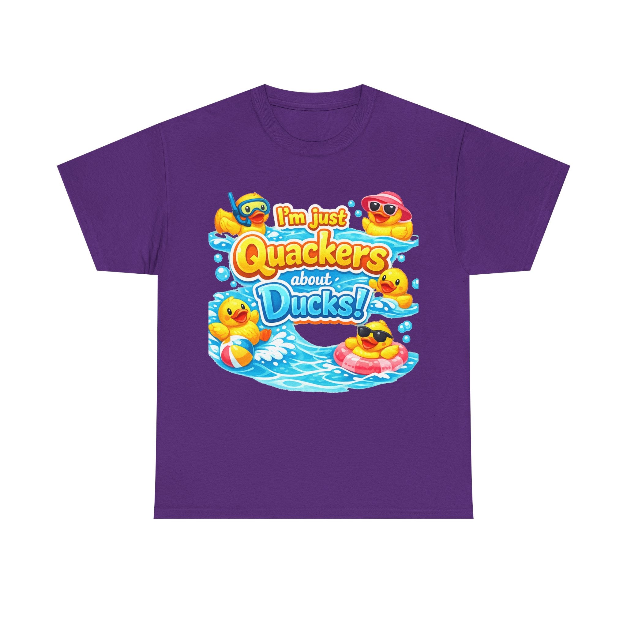 I'm Just Quackers About Ducks! Cute Rubber Duck Pool Tee