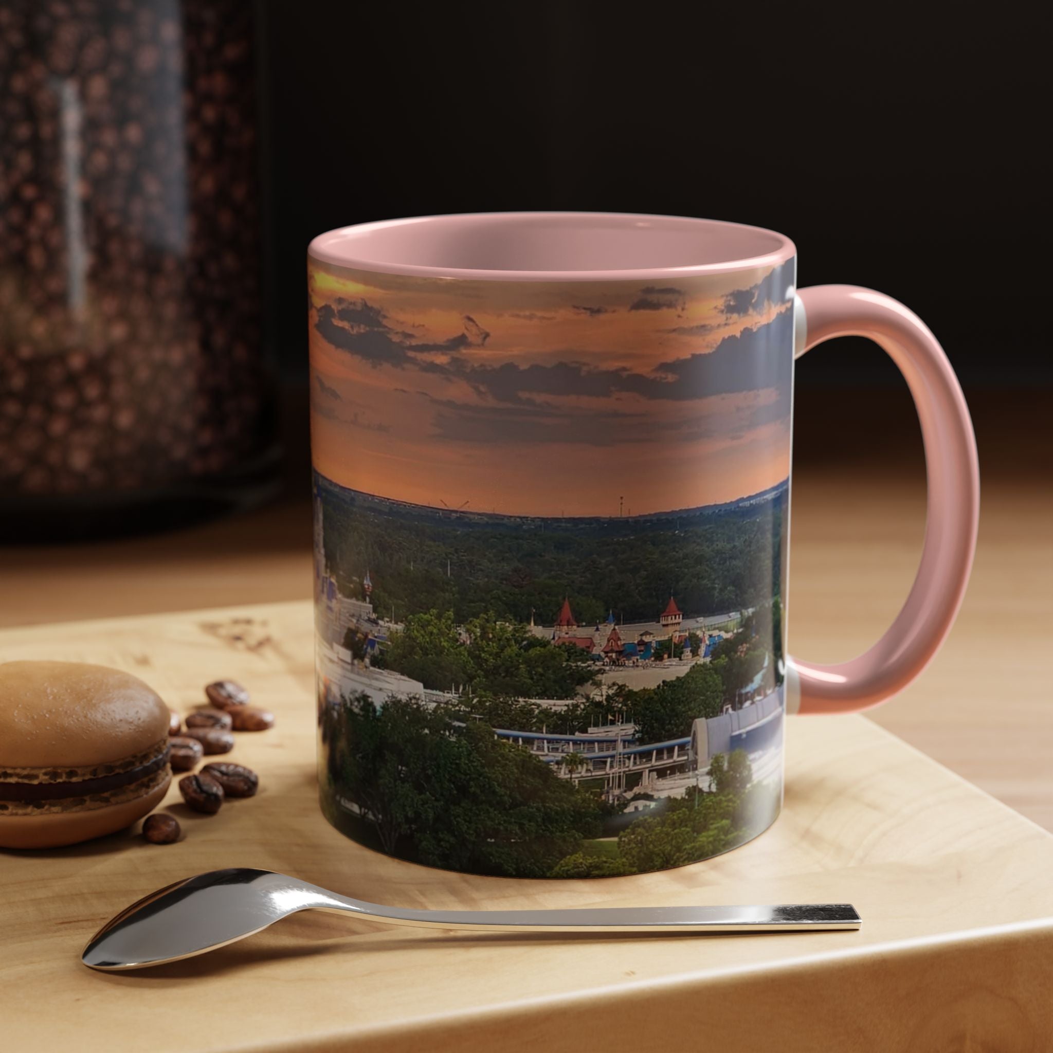 Disney Magic Kingdom Castle Sunset Coffee Mug (Accent, 11/15oz)