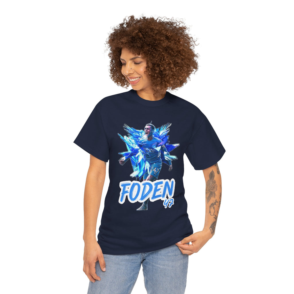 Phil Foden Manchester City T-Shirt - Foden 47 Football Jersey Shirt