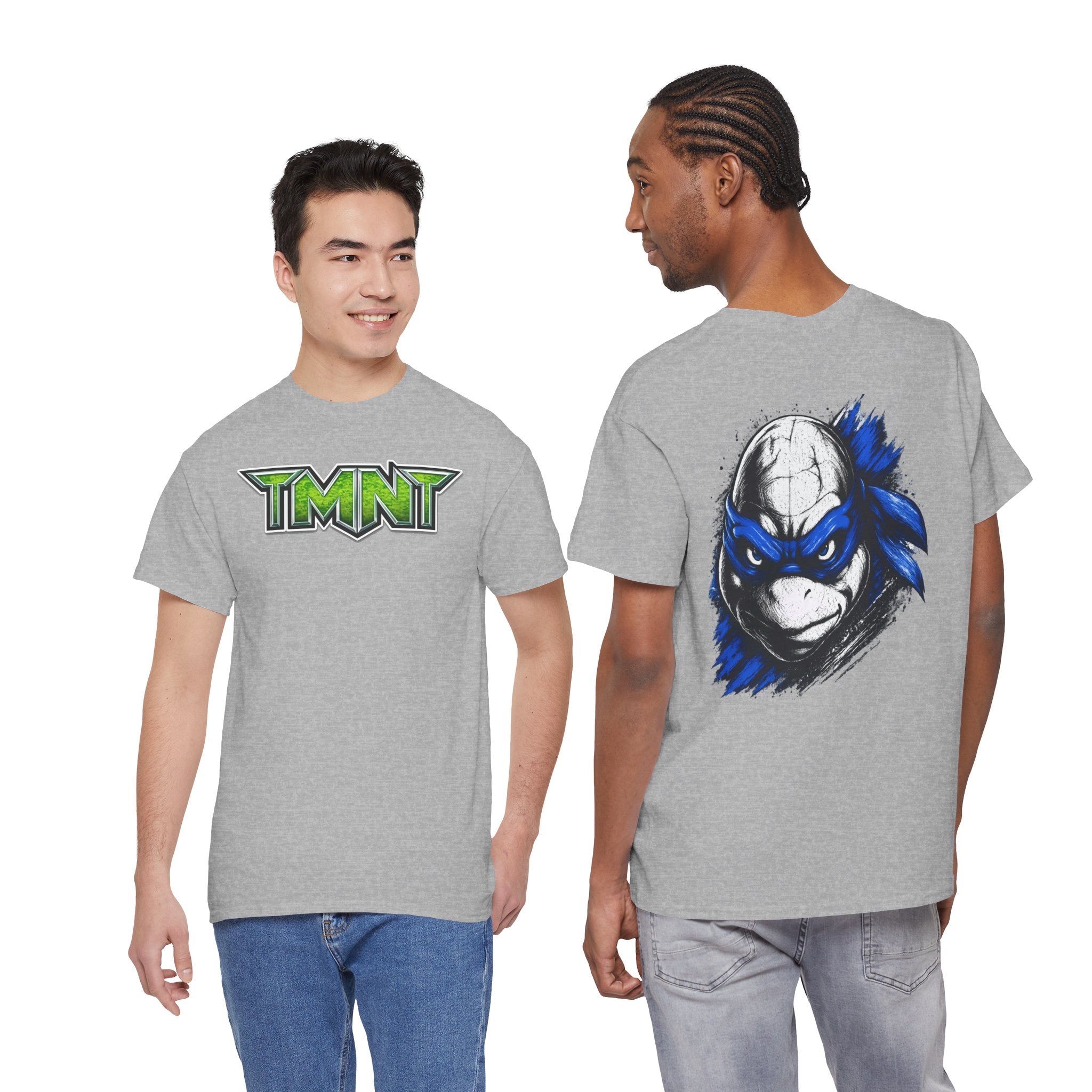 TMNT Leonardo Graphic Tee — Blue Mask Turtle T-Shirt