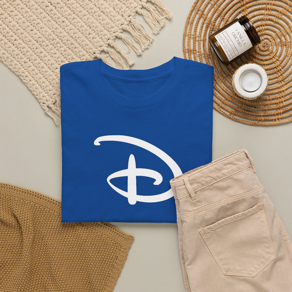 Disney "D" Unisex Heavy Cotton Tee