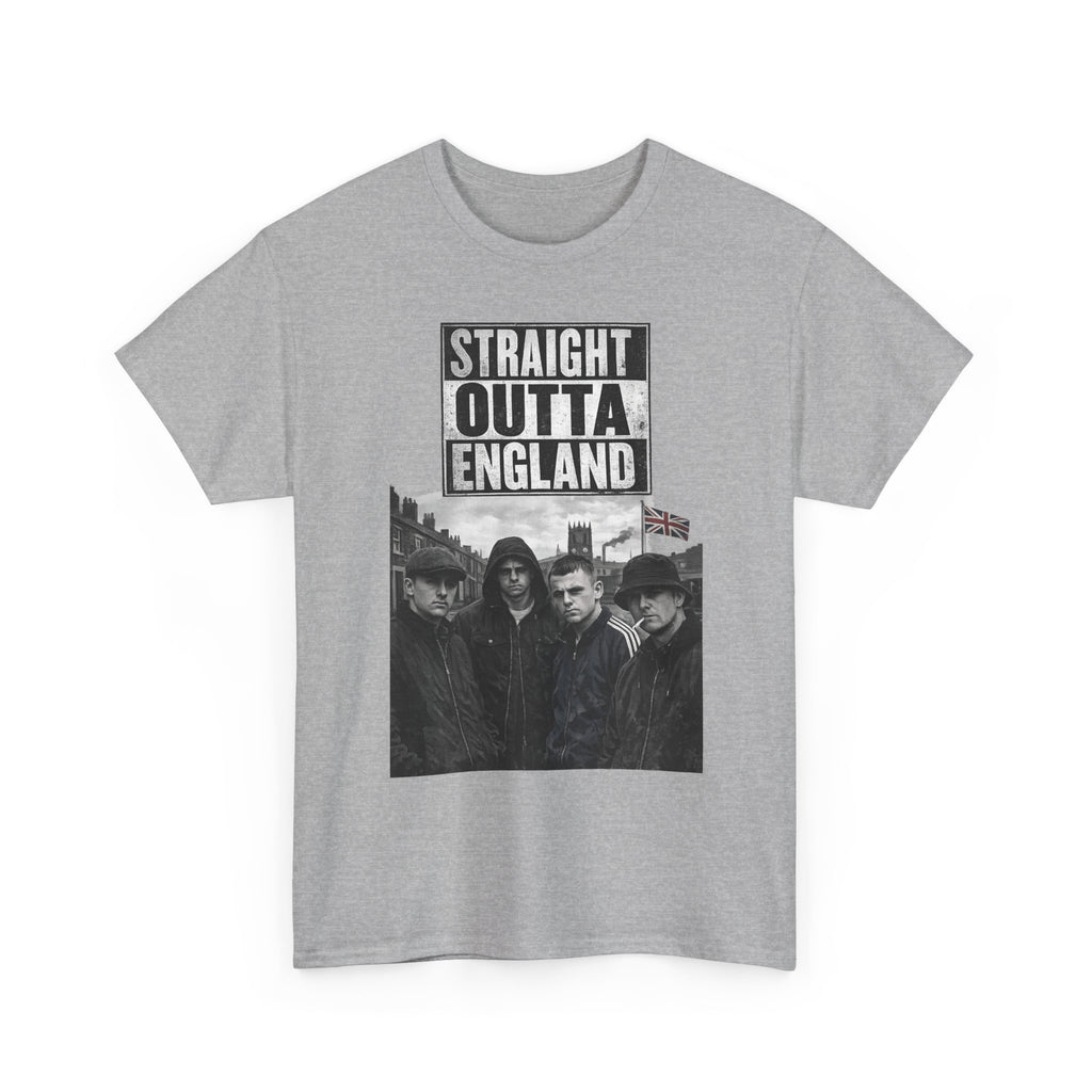 Straight Outta England T-Shirt — Retro Band Photo Tee