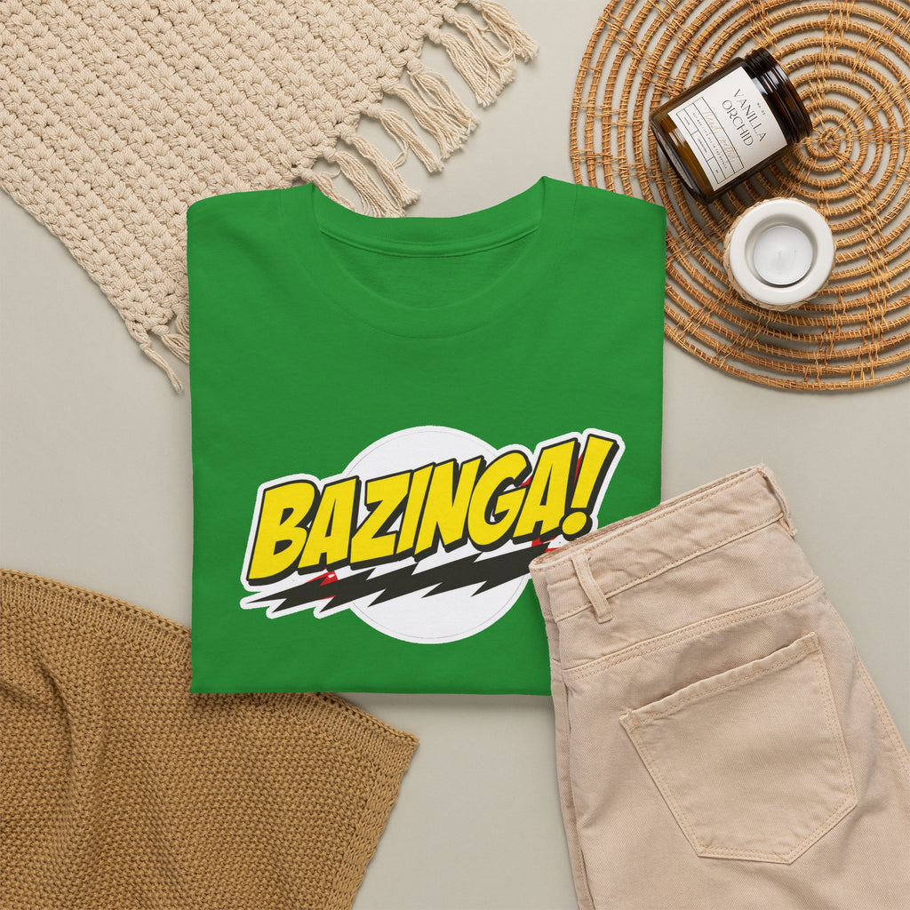 Bazinga! Graphic Cotton T-Shirt