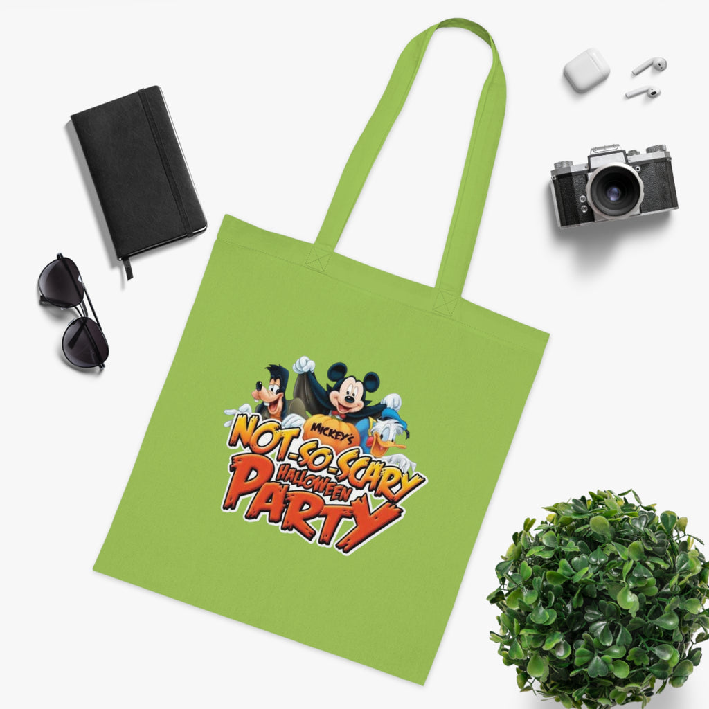 Mickey "Not So Scary Halloween Party" Cotton Tote — Disney Trick-or-Treat Bag