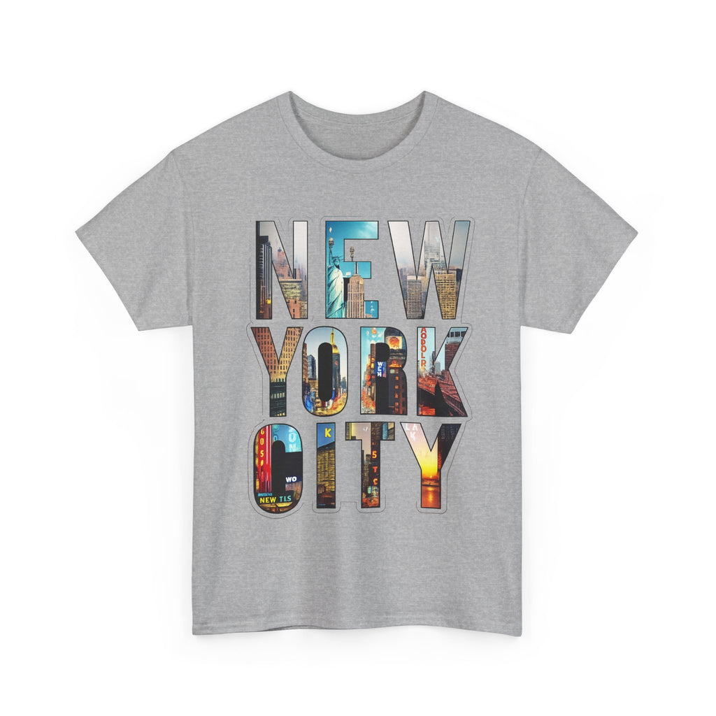 New York City Photo-Block Tee — Vintage Skyline Graphic T-Shirt
