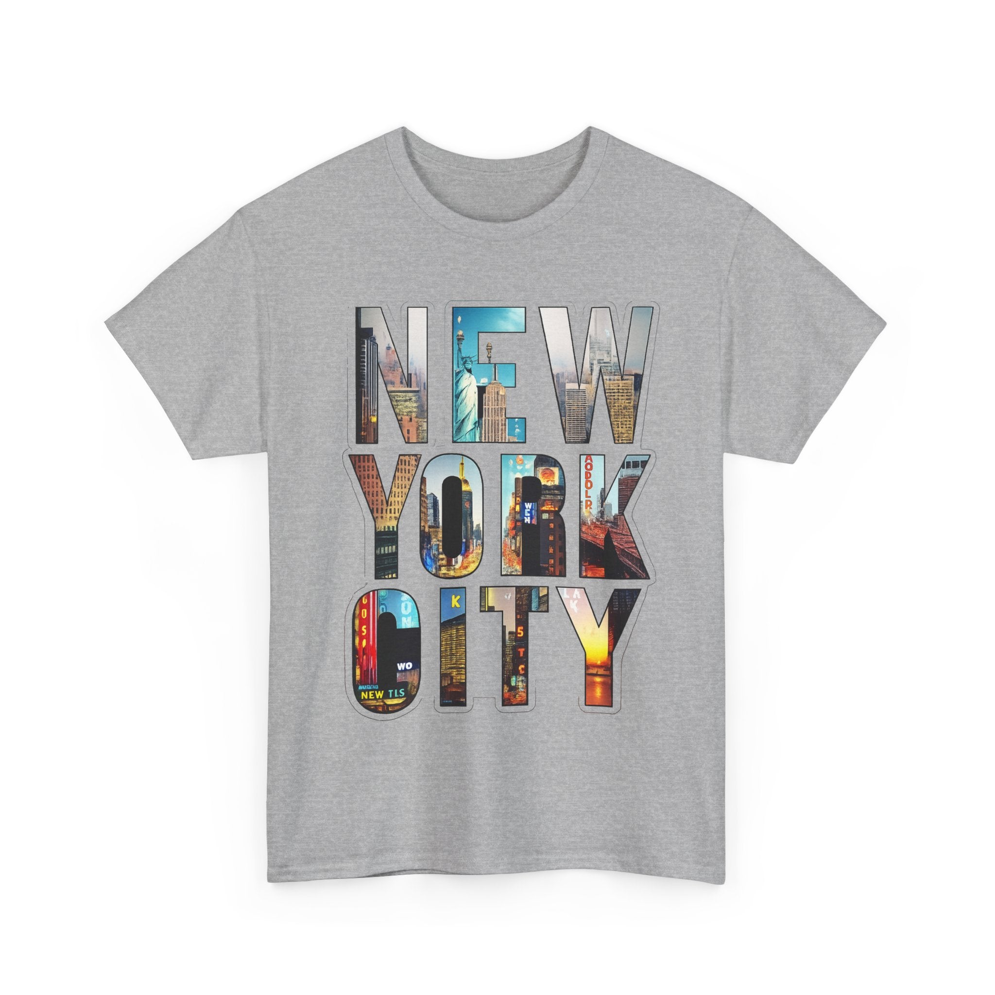 New York City Photo-Block Tee — Vintage Skyline Graphic T-Shirt