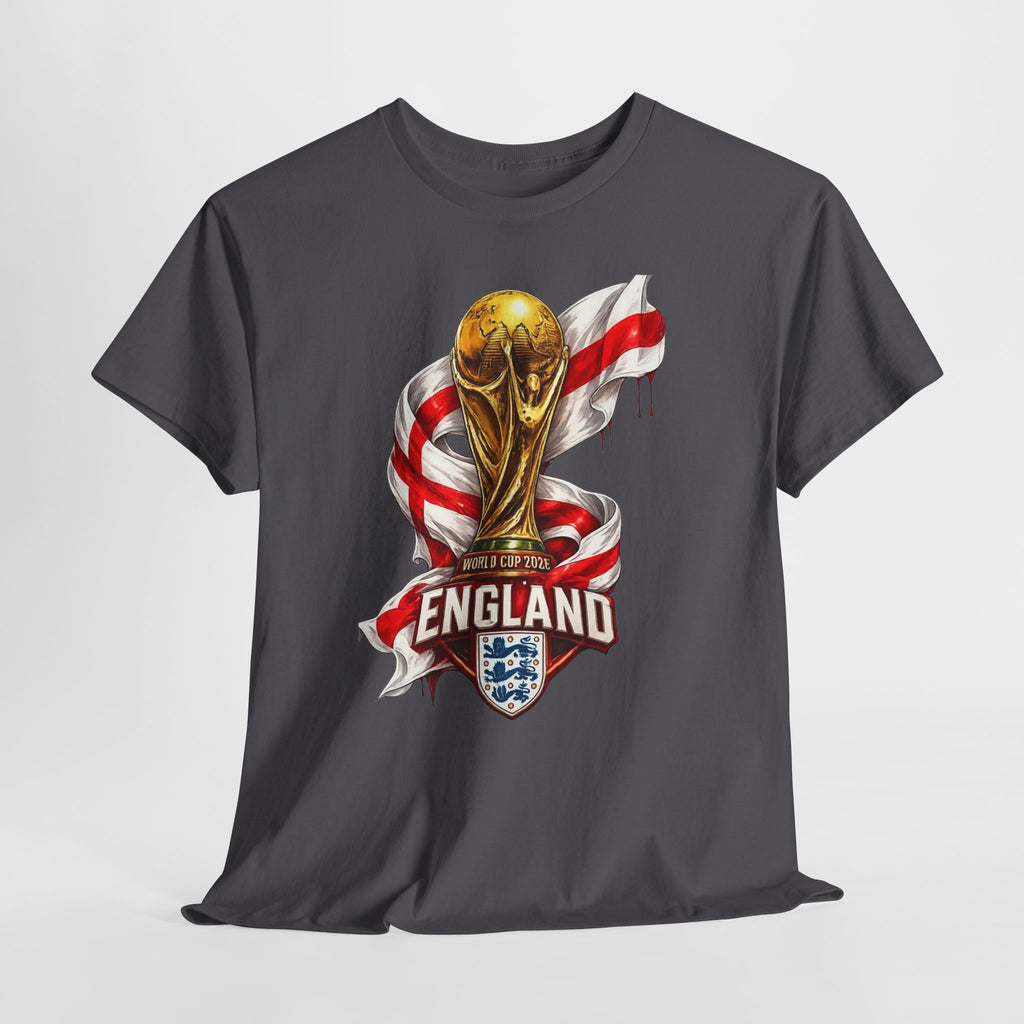 England World Cup Trophy T‑Shirt — St George's Cross Football Fan Tee