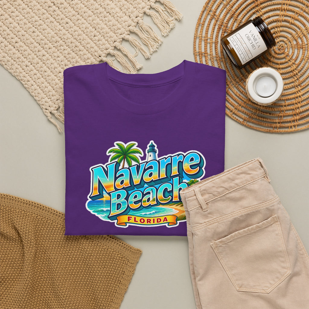 Navarre Beach Florida T-Shirt – Retro Tropical Vacation Tee